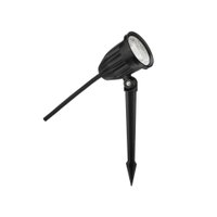 Espeto Para Jardim Save Energy Led 5W Bivolt Preto 2700K Luz Amarela