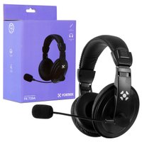 Headset Fortrek FK 739A, 2x P2 3.5mm, Microfone, Preto - 62889