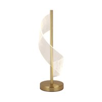 Abajur Skylight Mast 3066Ab Led Bivolt Dourado / Translucido