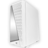 Gabinete Gamer BRX White Neon, ATX, Lateral em Vidro Temperado, LED RGB, 3 Fans, Branco - CA-032WH