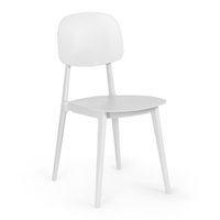 Cadeira de Jantar Itália para Sala/Cozinha em Polipropileno - Branco