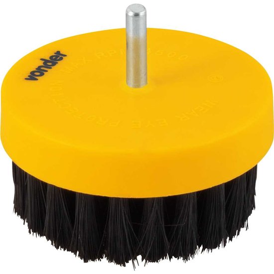 Escova rotativa 80 mm em nylon VONDER