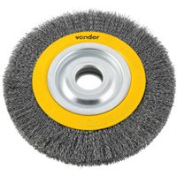 Escova circular 8" x 30 mm com bucha de redução VONDER