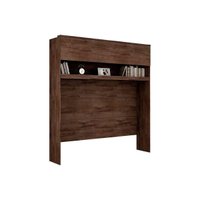 Modulado de Quarto Armário Ponte Aéreo Casal Plus c/ 2 Portas Canela - Novo Horizonte