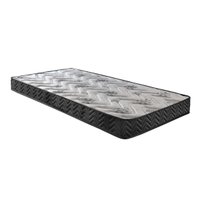 Colchão Solteiro Espuma D45 Pasquale Wave Black (88x188x25) - Paropas