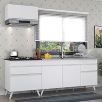Armário de Cozinha Compacta Veneza Multimóveis MP2074.891 Branco