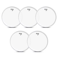 Kit 5 Peles Leitosas Translucidas para Bateria 12