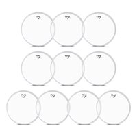 Kit 10 Peles Clear Transparente para Bateria 14