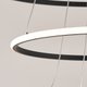 Lustre Pendente Nitrolux LP-405P Preto Led Bivolt
