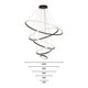 Lustre Pendente Nitrolux LP-405P Preto Led Bivolt