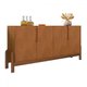 Buffet Lizz 4 Portas 2 Prateleiras Cedro - Casa D