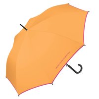 Sombrinha 117cm Fazzoletti Guarda Chuva Automático United Colors Laranja Papaya e Rosa