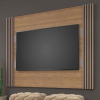 Painel para TV Até 60 Polegadas Ibiza Ripado Mel/Fendi - Fellicci