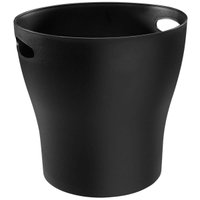 Balde De Gelo Plástico Mini Cooler 1,3 Litros Coza Bebida Gelada Preto