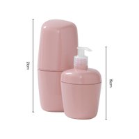 Kit Banheiro Saboneteira e Porta-Escovas Astra KBB1/2