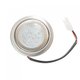 Kit Lâmpada Led Redonda para Coifa Plug Branco - 20 peças