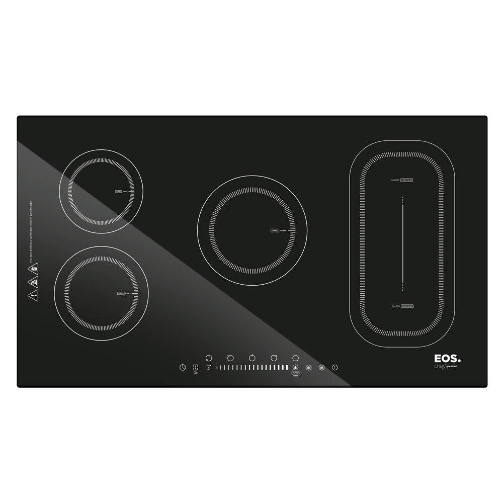 Cooktop de Indução 5 Bocas EOS Freezone Preto 9800W ECI05EFB 220V