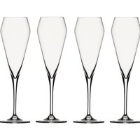 4 Taças de Champagne em Cristal 240ml Aniversary Spiegelau