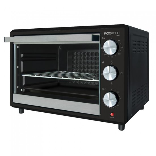 Forno Elétrico de Bancada 40 Litros Fogatti Black i40 Preto