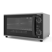 Forno Elétrico Para Bancada 48 Litros Fogatti Top 48 Black
