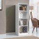 Estante c/ Gabinete Oculto Lock Branco - Art In Móveis