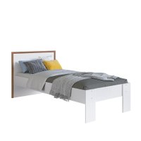 Cama Solteiro 90 Los Angeles Branco
