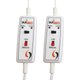 Lençol Térmico Elétrico King Size Tradicional De Casal 127V Branco