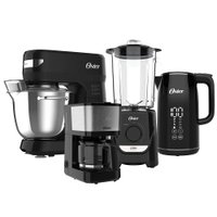 Conjunto Cozinha Black Inox Oster VI Preto 127V