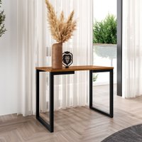 Mesa de Canto Innovare Preto/ Canela Rústico - Art Panta