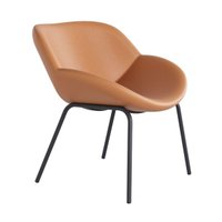 Poltrona Decorativa com Pés de Ferro Multimóveis CR7013 Caramelo Poltrona Decorativa com Pés de Ferro Multimóveis CR7013 Caramelo