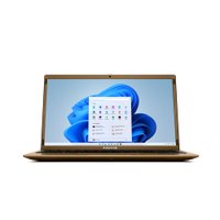 Notebook Positivo Motion C4500F Intel® Celeron® Dual-Core™ Windows 11 Home 14 - Dourado