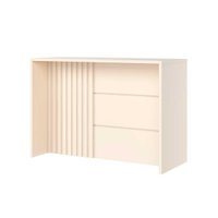 Bancada Ilha Cozinha Gourmet Requinte Off White - Henn