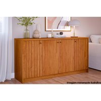 Buffet de Sala Jantar Lia 4 Portas Cinamomo - Cimol