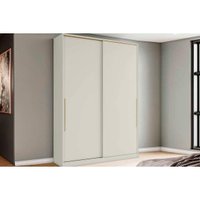 Modulado de Quarto Guarda Roupa c/ 2 Portas de Correr MC10 Seletto Areia - Henn