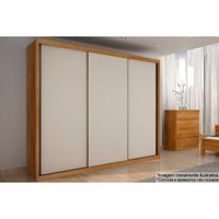 Guarda Roupa Casal 3 Portas de Correr e 6 Gavetas Paradizzo/Palazzo Cumaru/Fendi - Novo Horizonte