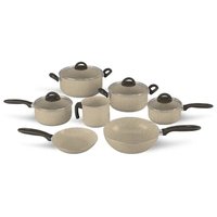 Jogo de Panelas Life 7 Peças Ceramic Vanilla Brinox