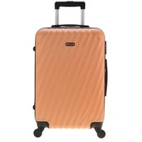 Mala Rígida de Viagem Grande Tonin Linha La Onda Pêssego