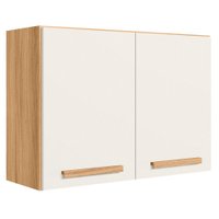 Armario Aereo 2 PT 80 cm 16980 Freijo Off White Cristal Nicioli