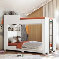 Beliche Montessoriana com Pés Office New Conect Santos Andirá Branco/Textura