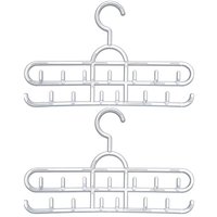 Kit 2 Cabides para Cintos Suportes Organizadores Lenços Cola