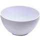 Tigela Pequena Cumbuquinha de Plástico Branco Fosco Bowl Cum