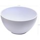 Tigela Pequena Cumbuquinha de Plástico Branco Fosco Bowl Cum