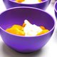 Tigela Pequena Cumbuquinha de Plástico Branco Fosco Bowl Cum