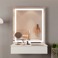 Penteadeira Camarim Paris 1 Gaveta Off White  - Mavaular