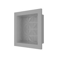 Nicho De Embutir Para Banheiro Texturizado Astra Nft3030 30X30  Cinza