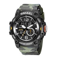 Relógio Masculino Smael AnaDigi 8007MC Verde e Preto