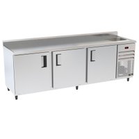 Balcão Refrigerados Venâncio 250cm Inox Borda Espelhada com Cuba 220V VCFRH25-39391