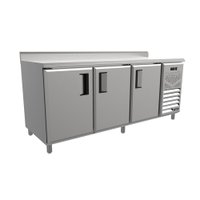 Balcão de Encosto Refrigerado Venâncio 2m Linha Prime 127V Liso Espelhado PCFRH20-32919