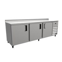 Balcão de Encosto Refrigerado Venâncio 2,5m 220V Borda Espelhada VCFRH25-32928