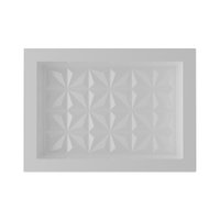 Nicho De Embutir Para Banheiro Texturizado Astra Nft3045 30X45 Branco